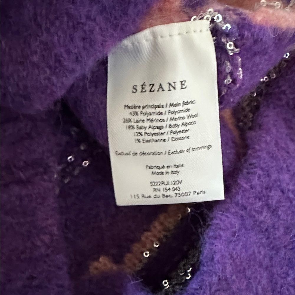 Sezane Hanane Sweater, NWT - Picture 6 of 6